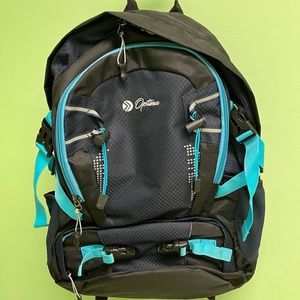 Navy blue Optima backpack